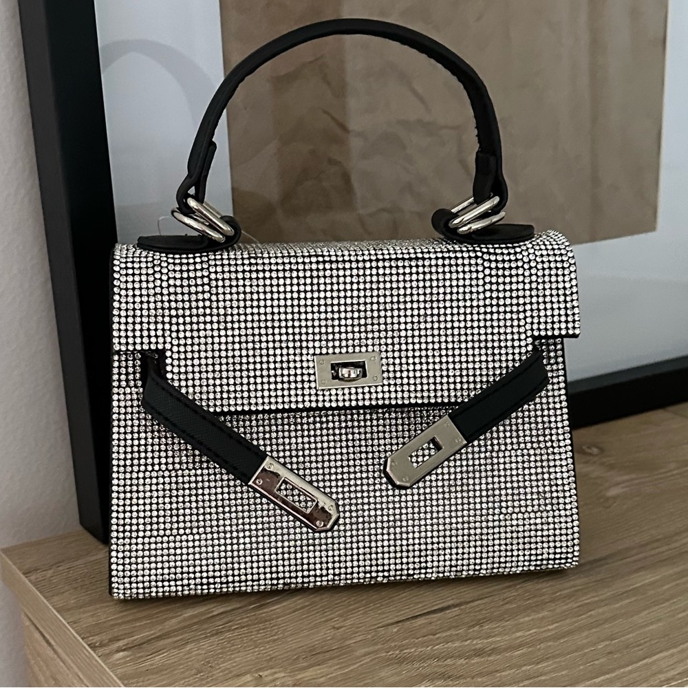 Fashion inspired mini tophandle bag new